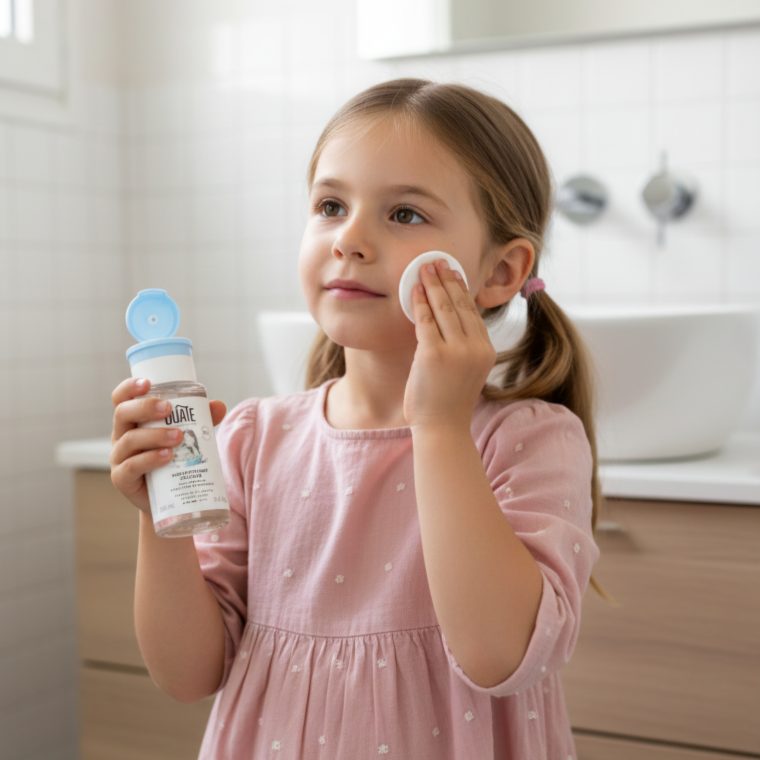 Mon nettoyant douceur nettoie, hydrate la peau et l’apaise instantanément.