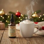 flacon en verre avec pipette