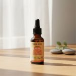 flacon en verre avec pipette