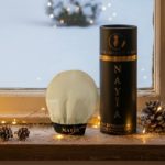 gant visage et cylindre période de noël