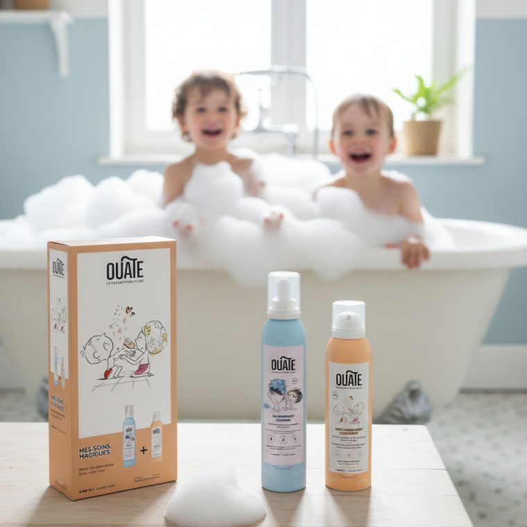 Hydratant crépitant et chantilly présenté dans un flacon métallique recyclable