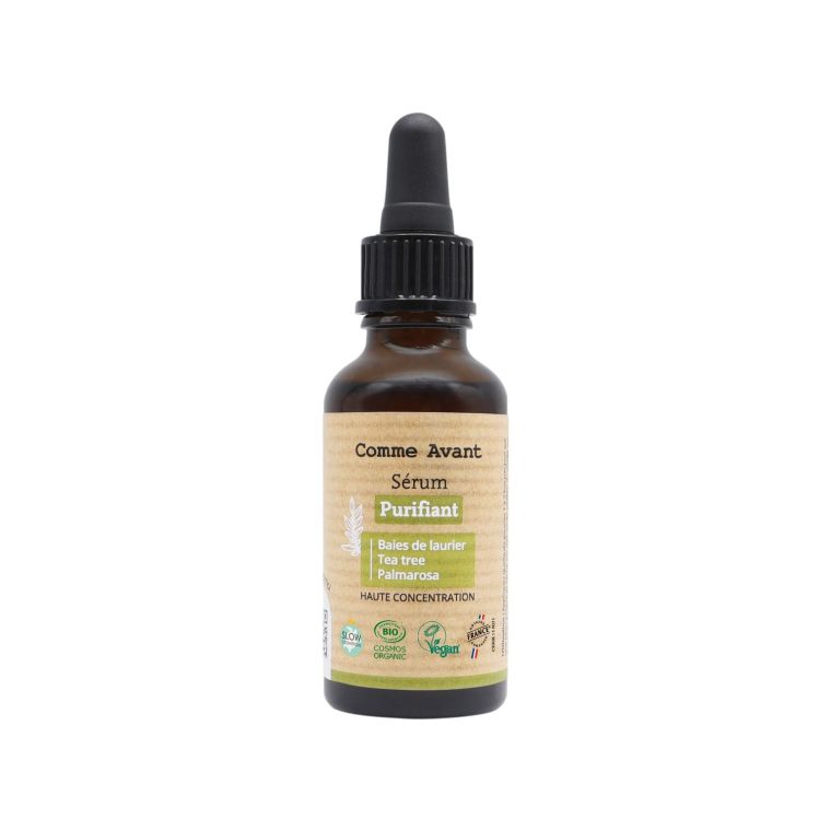 Flacon en verre avec pipette