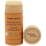 Déodorant solide Comme Avant présenté dans un tube en carton recyclable.