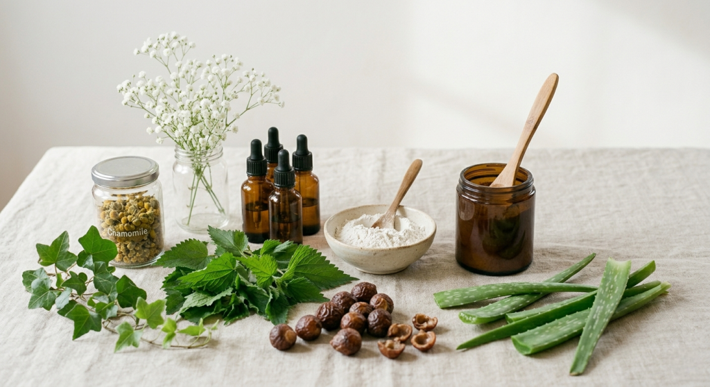 plantes naturelles cheveux